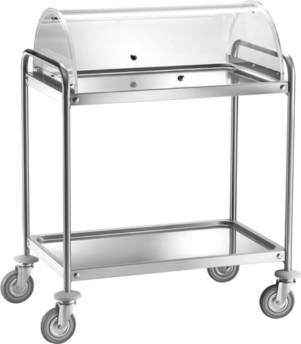 Stainless steel service trolleys FORCAR CA1390C