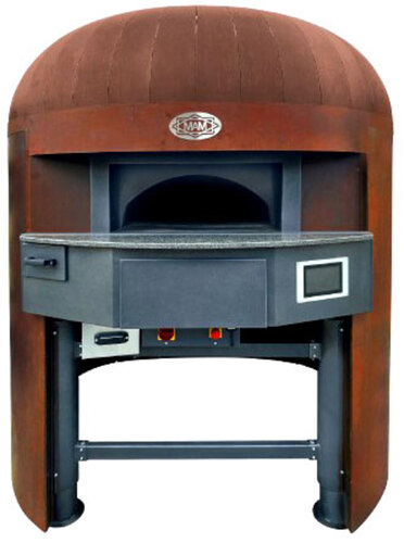 WOOD GAS PIZZA OVEN ΜΑΜ NAPOLI Rotating