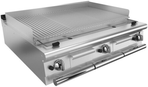Lava stone grill GAS M120 - Stainless steel grill - M120 Top Version CR1657759
